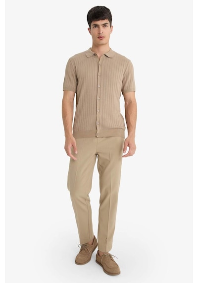 DeFacto Standart Fit Polo Yaka Triko Kısa Kollu Tişört E4603AX25SMBG129