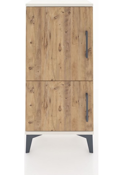 Arges Komodin 3 Raflı 2 Kapaklı 44x30x96 Aytaşı-çam Aytaşı
