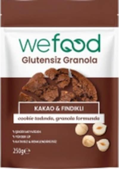 Glutensiz Granola Kakao &amp Fındık 250 Gr