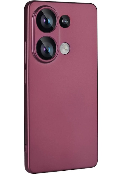 Goocamp Poco M6 Pro 4g Kılıf Premier Silikon Kapak - Kırmızı Kirmizi