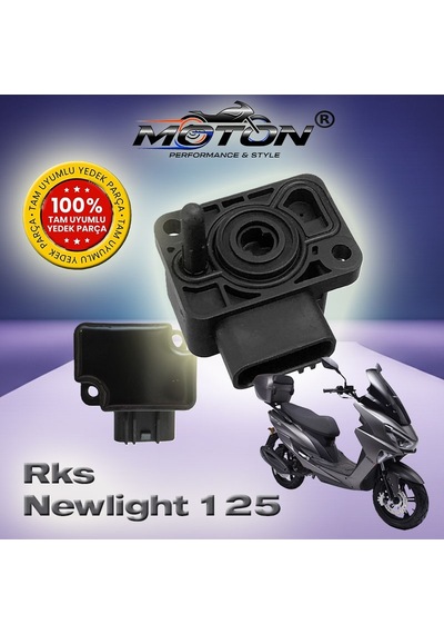 Rks Newlight 125 Tam Uyumlu Gaz Kelebek Sensörü Tps