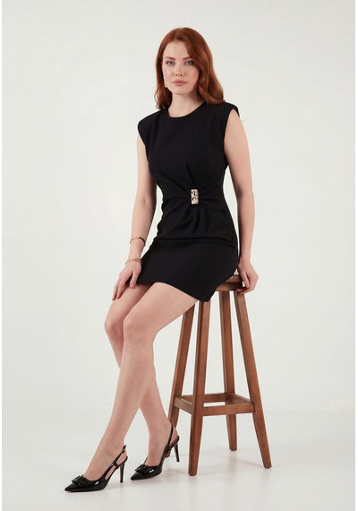 Lela Bayan Elbise 6525719 Siyah