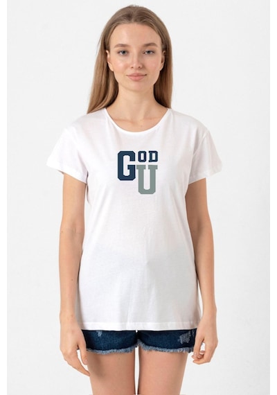 Gen V Godolkin University Abbreviation Beyaz Kadın Bisikletyaka Tshirt 001
