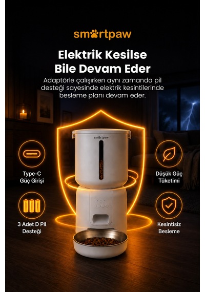 Fresh Feeder Akıllı Otomatik Mama Kabı Distribütör Garantili