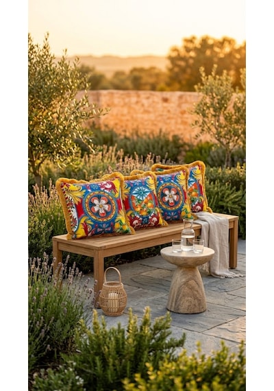 Solea Limoncello Yastık Çok Renkli