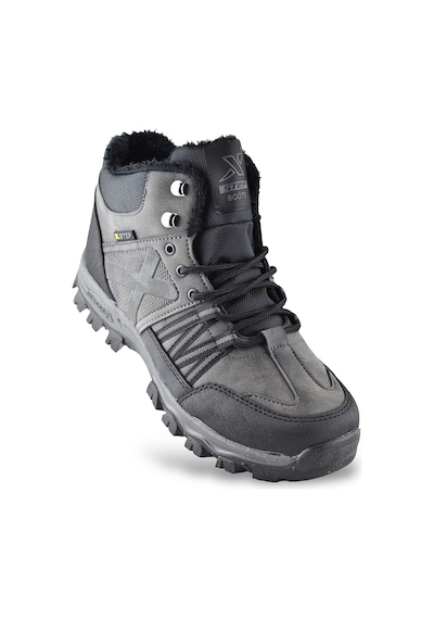 Papatay K8 Tam Ortopedik Taban Outdoor Kışlık Erkek Bot Ayakkabı Kaymaz Taban Füme