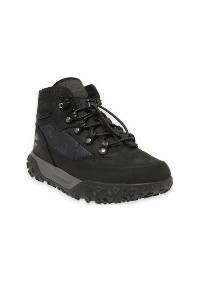 Timberland Tb1a649c Greenstride Motion 6 Mid Bungee Waterproof Siyah Çocuk Ayakkabı Siyah