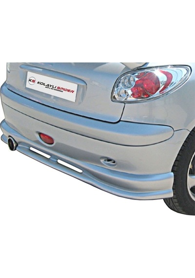 Peugeot 206 Arka Tampon Altı 3 Kapı Fiber 1998-2012