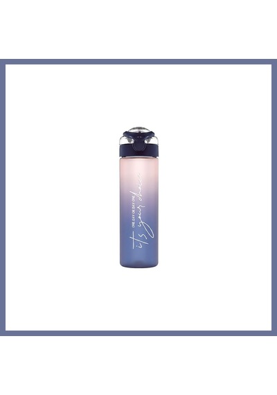 Bezos T-0111 Tritan Matara Degrade 630ml 1 Adet Dlra Çok Renkli