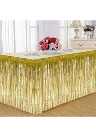 Mor Masa Örtüsü, Gold Masa Eteği