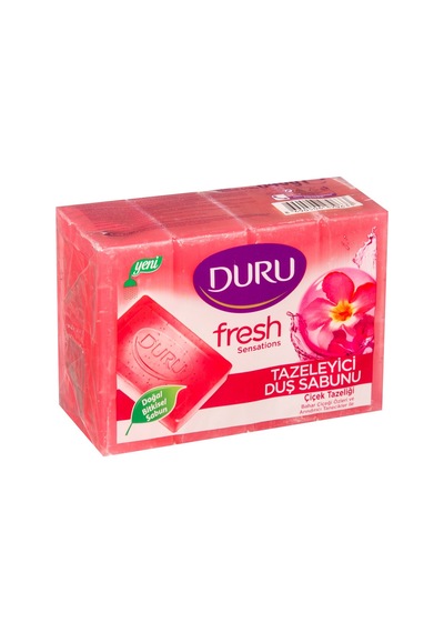 Duru Fresh Duş Sabunu 4x150 G Çiçek Tazeliği - Cildi Temizler Ve Yumuşatır 8'li Avantaj Paketi Tarı