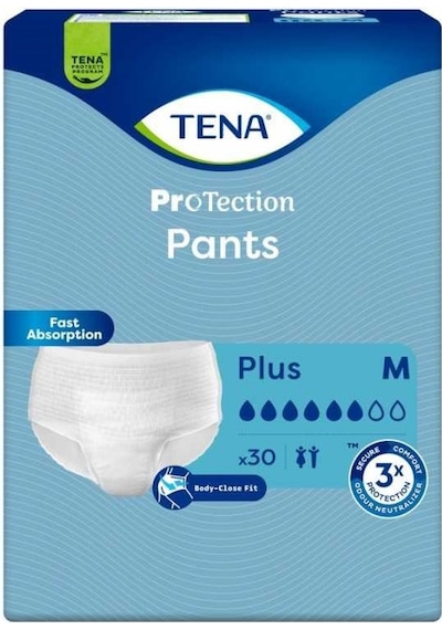 Tena 6 Damla Emici Külot Medium Orta Boy 30 Adet M