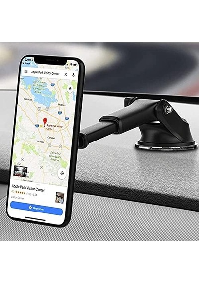 Uzayabilen Vantuzlu Cep Araç Telefon Tutucu Oto Araba Içi Telefon Tutacağı 360 Mıknatıslı Vantuzlu Torpido Cama Yapışan Tutucu,