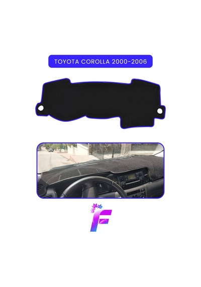 Toyota Corolla 2000-2006 Torpido Örtüsü Güneşten, Isıdan, Çatlamadan Korur Oto Aksesuar B29 Torpido Halısı
