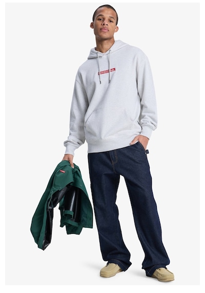 Quiksilver Dna Hoodie Erkek Sweatshirt Bej