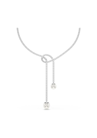 5692416 Swarovski Kolye Matrıx:necklace Pearl Whıte/rhs Çok Renkli