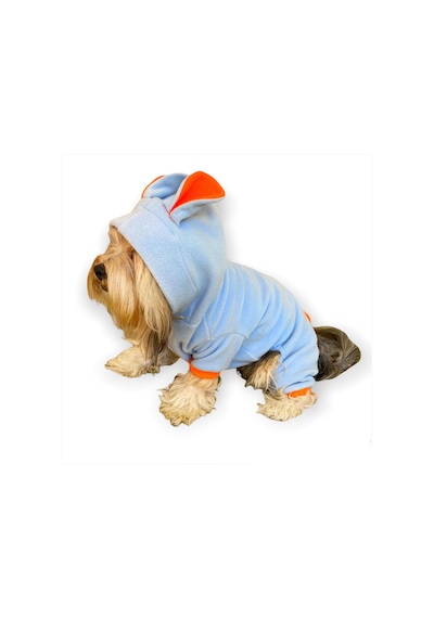 Kemique Bon Bunny Blue Kulaklı Köpek Tulumu