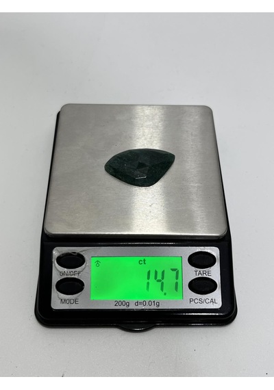 Faset Kesim Doğal Zümrüt Taşı 14,7 Karat