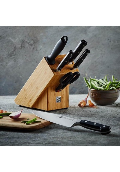 Zwilling 7 Parça Blok Bıçak Seti - Bambu Bloklu Diğer
