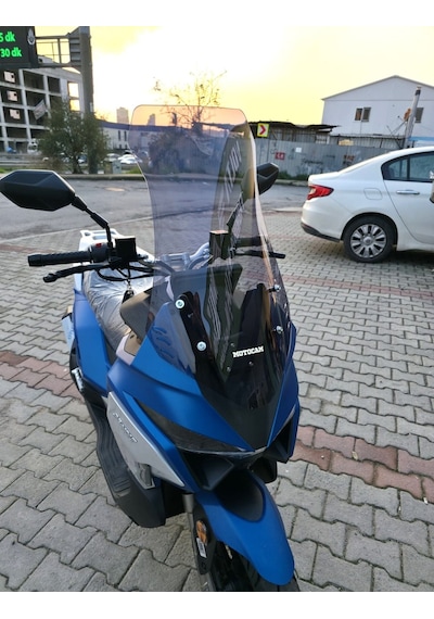 Motocam Volta Revolt Rsx7 Ön Cam 2022-2026 Model 75cm Füme Renkli 4mm