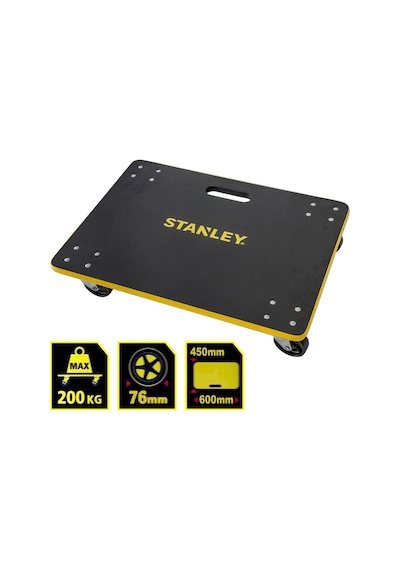 Stanley Ms573 200Kg 60X45Cm Dört Tekerli Yük Ve Paket Taşıma Arab (412298494)