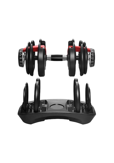 Valkyrie 24kg Ayarlanabilir Dambıl Seti 1 Adet Profesyonel 1. Kalite Dumbbell Kolay Kullanım Ev İçin İdeal Dambıl Siyah