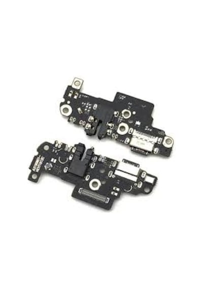 Xiaomi Uyumlu Redmi Note 8 Pro Şarj Kulaklık Soket Mikorofon - Bordu