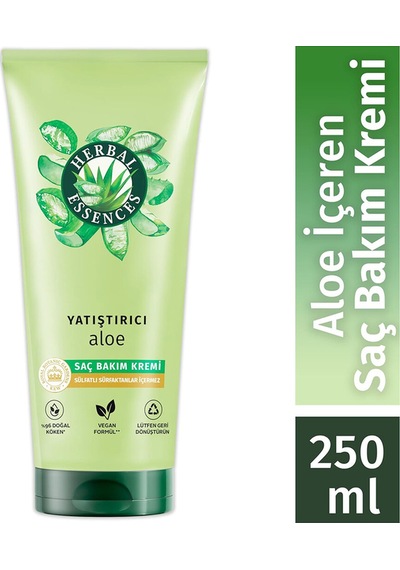 4 Adet Herbal Essences Saç Kremi Core Aloe Soothe 250 Ml