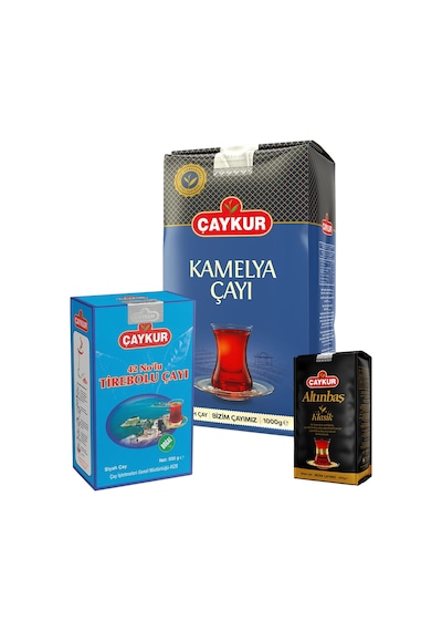 Kamelya 1kg, Altınbaş 200gr, 42 No Tirebolu 500gr Dökme Çay Paketi