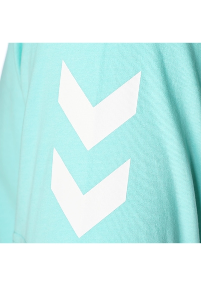Hummel Elemental Chevron Cotton Tee Kısa Kollu Tişört 911946-9951 Mavi