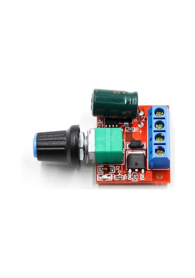 5A 35V Mini Dc Motor Pwm Potlu Hız Kontrol Devresi 90 Watt