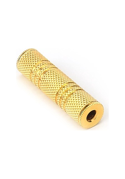 3.5 Mm Stereo Dişi - Dişi Kaliteli Gold Ara Aparat