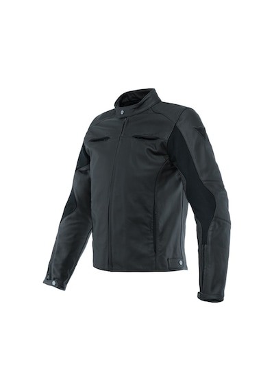 Dainese Razon 2 Leather Motosiklet Montu Siyah