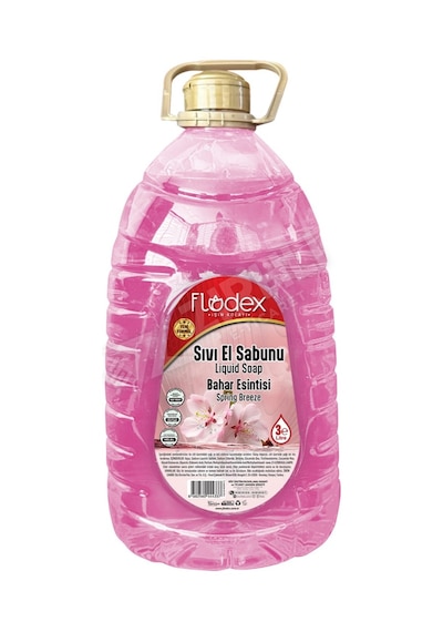 5 Adet Flodex Sıvı Sabun Bahar Esintisi 3 Lt