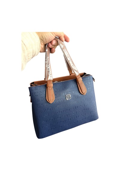 Just Polo Jp4113 Kadın El Ve Omuz Çantası Ozt4113 Lacivert Taba Lacivert - Taba