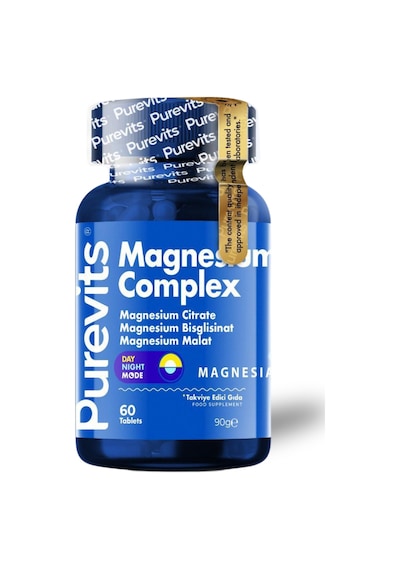 Purevits Magnezyum Complex 200 Mg 60 Tablet