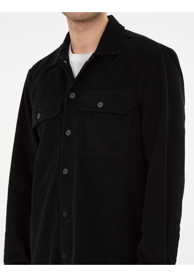 Pierre Cardin Erkek Siyah Gömlek Desenli 50293183-vr046 Siyah