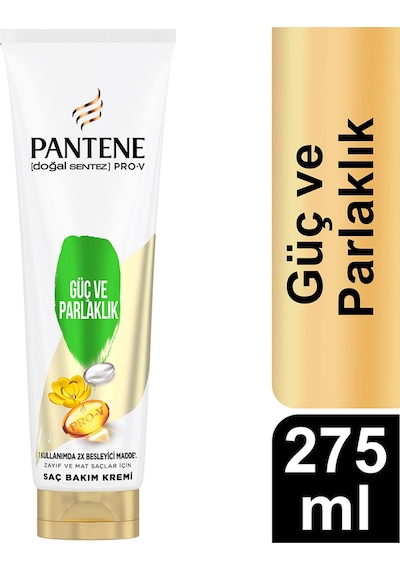 Pantene Doğal Sentez Güç ve Parlaklık Saç Bakım Kremi 275 ML