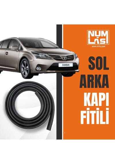 Toyota Avensis Station Wagon 2010-2014 Sol Arka Kapı Fitili-a Kalite-numlas-nm5623