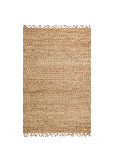 Natura Nt02 Düz Jüt El Dokuma Bej Modern Kilim