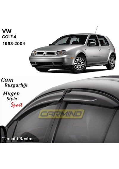 Volkswagen Golf 4 Mugen Cam Rüzgarlığı 98-04