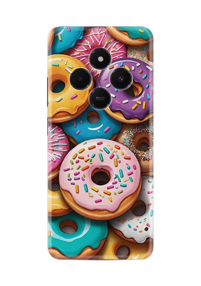 Xiaomi Redmi A4 Kılıf Boutique Baskılı Resimli Donut Pcode -031