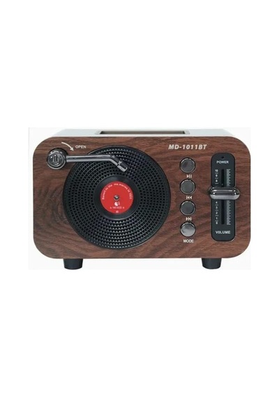 Tr Mini Boy Retro Bluetooth Radyo Hoparlör Cz1011bt Klasik Tasarım, Kablosuz Bağlantı, Güçlü Ses, Uzun Pil
