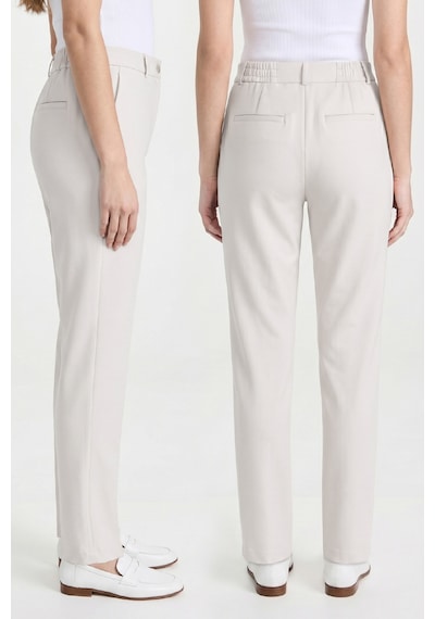 Goffra Kadın Flexon Ultra Esnek Relaxed Beli Lastikli Jogger Pantolon Taş W702-r0433-08