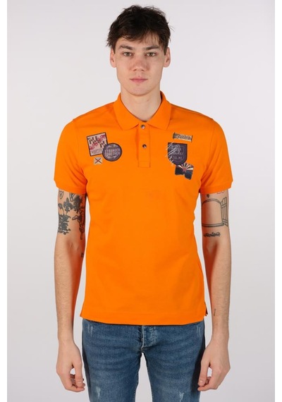 AR-MA Arma Erkek Polo Yaka Tişört Y22374300501 Turuncu