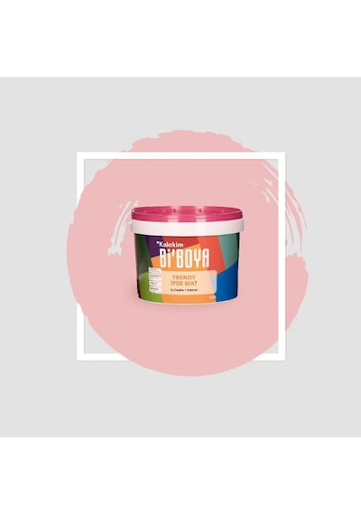 Bi Boya İpek Mat Trendy 2.5 L Pembe İnci