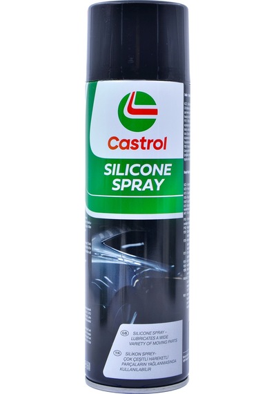 Castrol Silikon Sprey 500 Ml - Trim Aksesuar Amortisör Gıcırtı Önleyici Su İtici Ve Yağlayıcı Bakım Spreyi