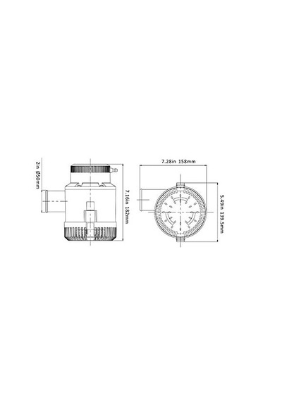 Sealux Marine Sintine Pompası 4700 Gph 24v