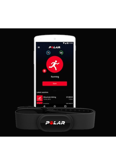 Polar H10 N Hr Kalp Atış Hızı Sensörü Siyah M-Xxl