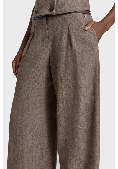 Armani Exchange Relaxed Fit Balıksırtı Desenli Pantolon Kadın Pantolon Xw002479 Af26078 F6044 Kahve Armani Exchange Relaxed Fit Balıksırtı Desenli Pantolon Kadın Pantolon Xw002479 Af26078 F6044 Kahve